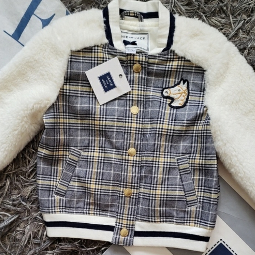 NWT Janie and Jack Horse Jacket